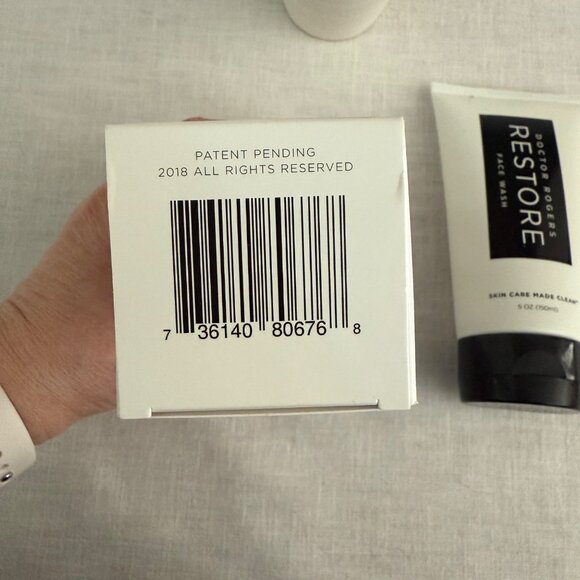 Doctor Rogers Restore Face Wash Full Size 5 Oz Fragrance-Free Hypoallergenic - Picture 6 of 9